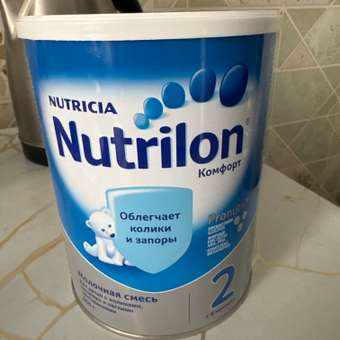 Смесь молочная Nutrilon Комфорт 2 800г с 6 месяцев: отзыв пользователя Детский Мир