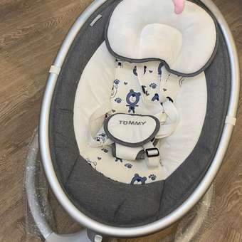 Электрокачели TOMMY SW-202 серый: отзыв пользователя Детский Мир