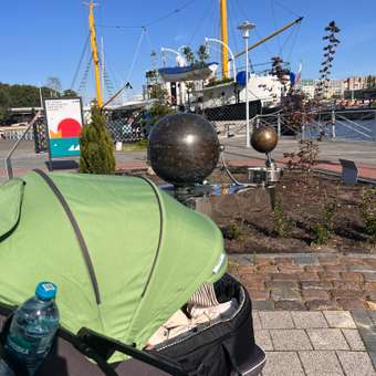Коляска прогулочная Babyton Active Green зеленый: отзыв пользователя ДетМир
