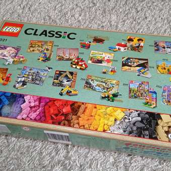 Конструктор LEGO Classic 90 лет 1100 дет.: отзыв пользователя Детский Мир