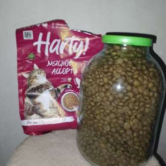 Корм для кошек Harty 1,8кг Мясное ассорти для взрослых полнорационный сухой: отзыв пользователя. Зоомагазин Зоозавр