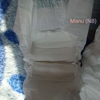 Подгузники MANU для новорожденных NB (до 5 кг) 84 шт.: отзыв пользователя Детский Мир