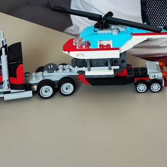 Конструктор LEGO Creator Бортовой грузовик с вертолетом 270 дет.: отзыв пользователя ДетМир