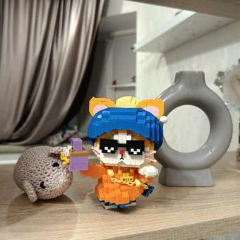 Конструктор Loz Котик репер из мини-блоков 880 дет.: отзыв пользователя Детский Мир