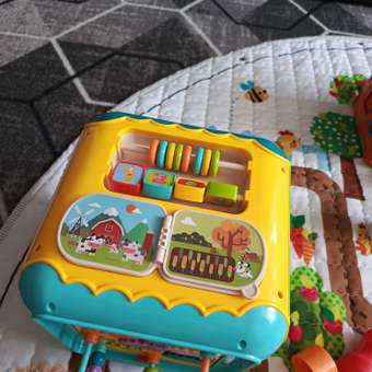 Игрушка HUANGER HAPPY WORLD развивающий центр: отзыв пользователя Детский Мир