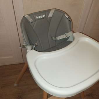 Стульчик для кормления Babyton Woody Grey трансформер: отзыв пользователя Детский Мир
