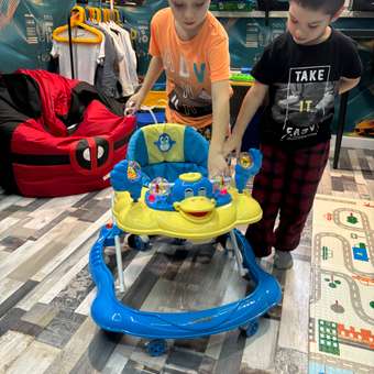 Ходунки Babyton Quack Blue+Beige голубой: отзыв пользователя ДетМир