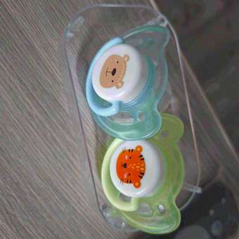 Пустышка BabyGo силикон ортодонтическая от 6 мес. 2 шт.: отзыв пользователя Детский Мир