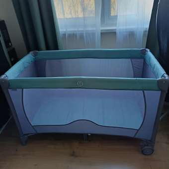 Манеж BabyCare Arena бирюзовый 122х62х74 см: отзыв пользователя Детский Мир