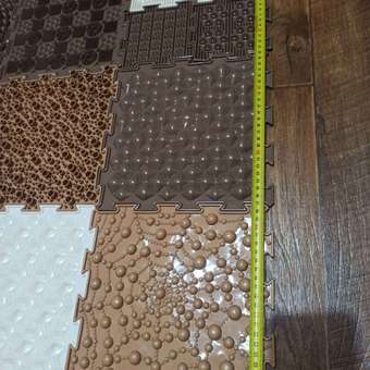 Коврик-пазл ARTSTEP массажный развивающий детский 25 x 282 см: отзыв пользователя Детский Мир