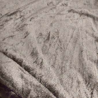 Плед Solo Decorica Темно-серый 200 x 220 см велсофт: отзыв пользователя Детский Мир