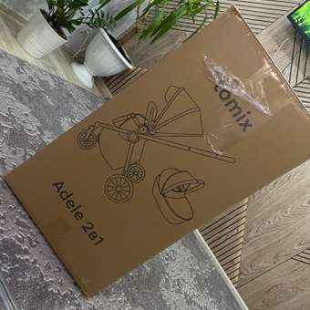 Коляска 2в1 Tomix Adele черный: отзыв пользователя Детский Мир