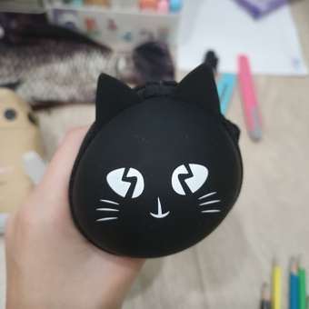 Пенал тубус Erhaft Черный кот сетка: отзыв пользователя Детский Мир