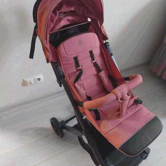 Коляска прогулочная JOVOLA SKYLINE розовый розовый: отзыв пользователя Детский Мир