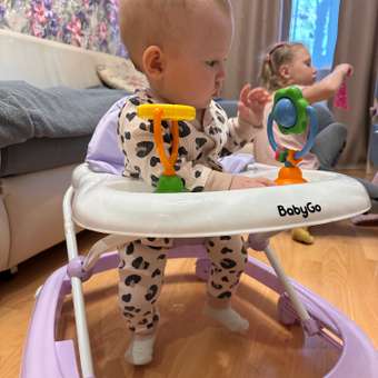 Ходунки BabyGo Walker сиреневый: отзыв пользователя Детский Мир