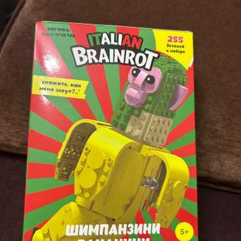 Конструктор Italian Brainrot Шимпанзини 255 дет.: отзыв пользователя Детский Мир