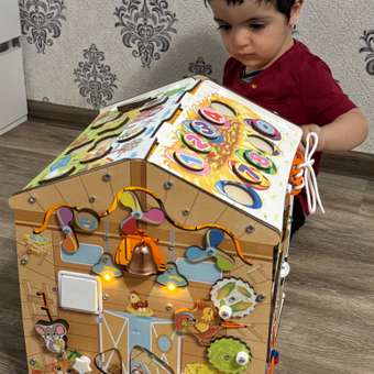 Игрушка MyKiddyQuest бизиборд Ферма: отзыв пользователя Детский Мир