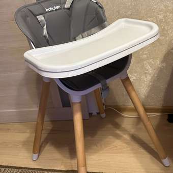 Стульчик для кормления Babyton Woody Grey трансформер: отзыв пользователя Детский Мир