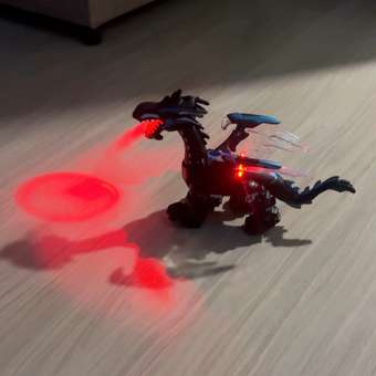 Динозавр РУ SHARKTOYS ходит и дышит паром черный: отзыв пользователя Детский Мир