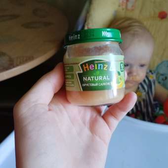 Пюре Heinz Фруктовый салатик с 6 мес 80 г: отзыв пользователя ДетМир