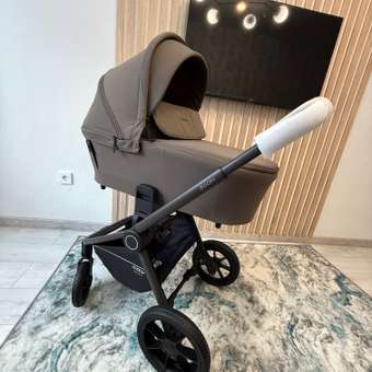 Коляска 3в1 MOWbaby Zoom new 3в1, mocca коричневый: отзыв пользователя Детский Мир