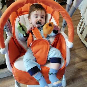 Стульчик для кормления Babyton Orange 2 в 1: отзыв пользователя ДетМир