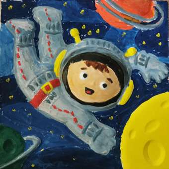 Набор для творчества Attivio слепок Космонавт: отзыв пользователя Детский Мир