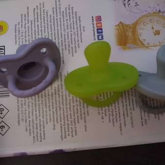 Пустышка BabyGo силикон ортодонтическая от 6 мес.: отзыв пользователя Детский Мир