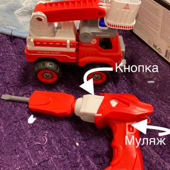 Конструктор Mobicaro Пожарная машина: отзыв пользователя ДетМир