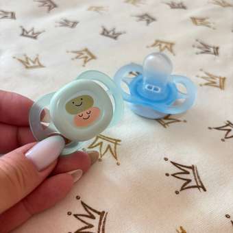 Пустышка Philips Avent силикон ортодонтическая от 0 мес. 2 шт.: отзыв пользователя Детский Мир