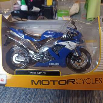 Мотоцикл MAISTO Yzf-R1 1:12: отзыв пользователя ДетМир