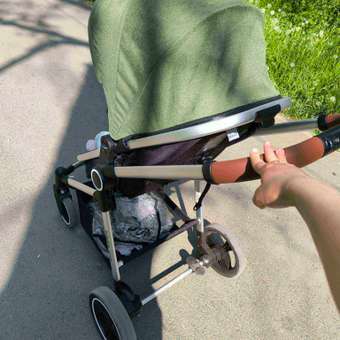 Коляска трансформер Babyton FlexiRide Black-Green: отзыв пользователя ДетМир
