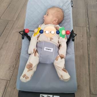 Шезлонг Babyton Balance серый: отзыв пользователя Детский Мир