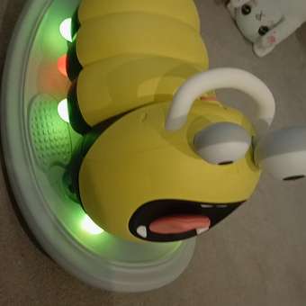 Каталка BabyGo Гусеница желтый: отзыв пользователя Детский Мир