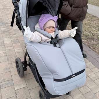 Коляска прогулочная JOVOLA Selena SL светло-серый: отзыв пользователя Детский Мир