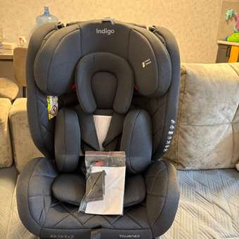 Автокресло Indigo Tourneo S графит Isofix 0+/1/2/3 (0-36 кг) серый: отзыв пользователя Детский Мир