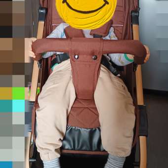 Коляска прогулочная Farfello Comfy Go черный: отзыв пользователя Детский Мир