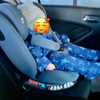 Автокресло JOVOLA Prime Isofix 0+/1/2/3 (0-36 кг) серый: отзыв пользователя Детский Мир