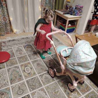 Коляска 2 в 1 для кукол Demi Star: отзыв пользователя ДетМир