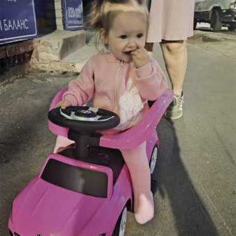 Пушкар BabyCare Mercedes-Benz AMG C63 Coupe розовый: отзыв пользователя Детский Мир