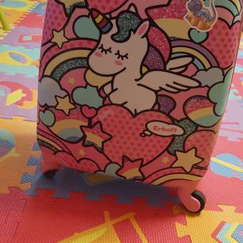 Чемодан Erhaft Единорог: отзыв пользователя Детский Мир