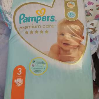 Подгузники Pampers Premium Care 3 (6-10 кг) 52 шт.: отзыв пользователя ДетМир