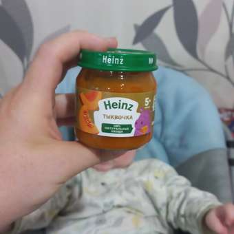 Пюре Heinz Тыква с 5 мес 80 г: отзыв пользователя ДетМир