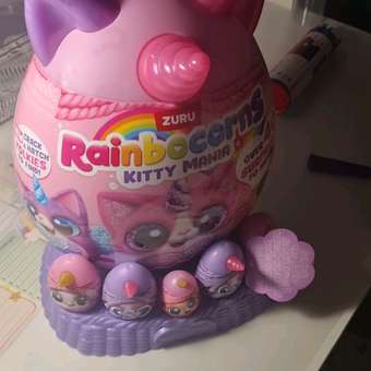 Игровой набор Zuru Rainbocorns Eggzania Kitty: отзыв пользователя Детский Мир