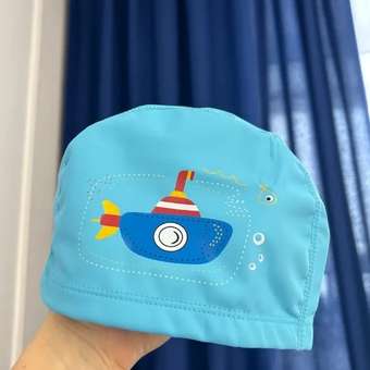 Шапочка для плавания FitSmile голубая: отзыв пользователя Детский Мир