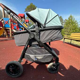 Коляска 2в1 Babyton Sandy Mint голубой: отзыв пользователя ДетМир