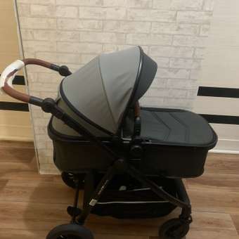 Коляска 2в1 Babyton Sandy Grey серый: отзыв пользователя ДетМир