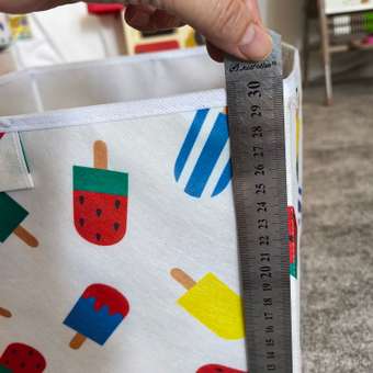 Коробка для хранения FUTURINO Home Мороженое: отзыв пользователя Детский Мир