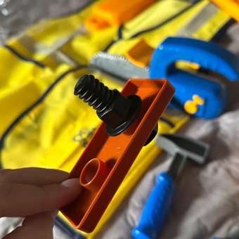 Игрушка Give Creative набор инструментов с верстаком 90 предм.: отзыв пользователя Детский Мир