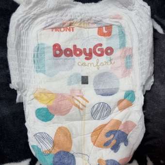Трусики BabyGo Comfort L (9-14 кг) 44 шт.: отзыв пользователя ДетМир